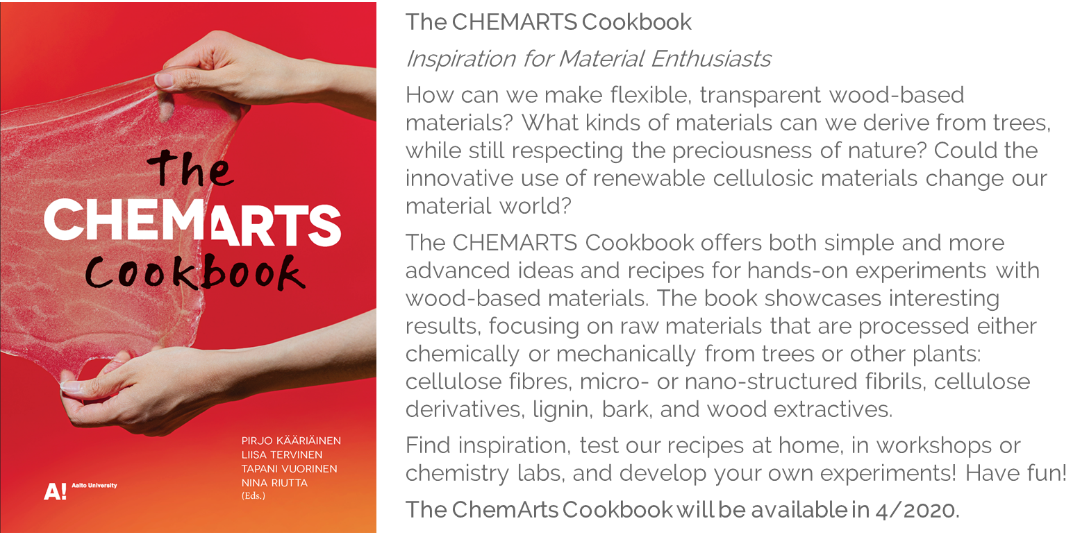 CHEMARTS Cookbook abstract