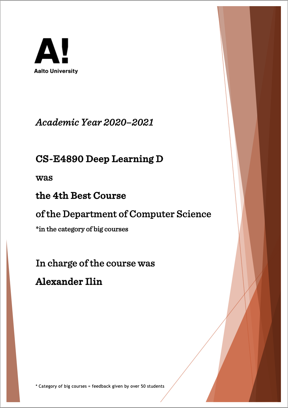 Diploma 2021