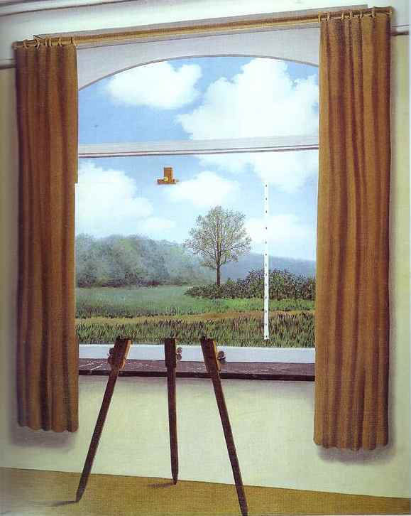 René Magritte: Condition humaine, 1935