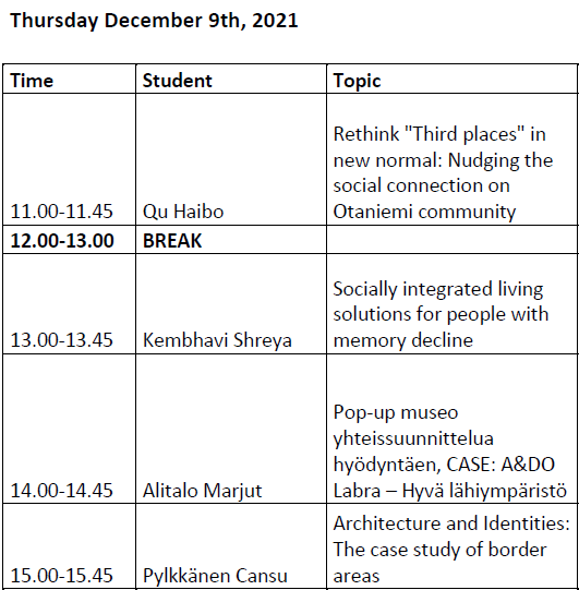 Interior thesis schedule 1