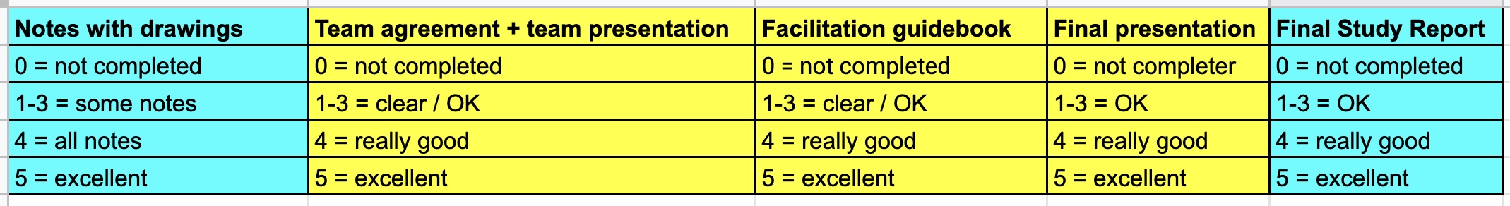 Grading Matrix