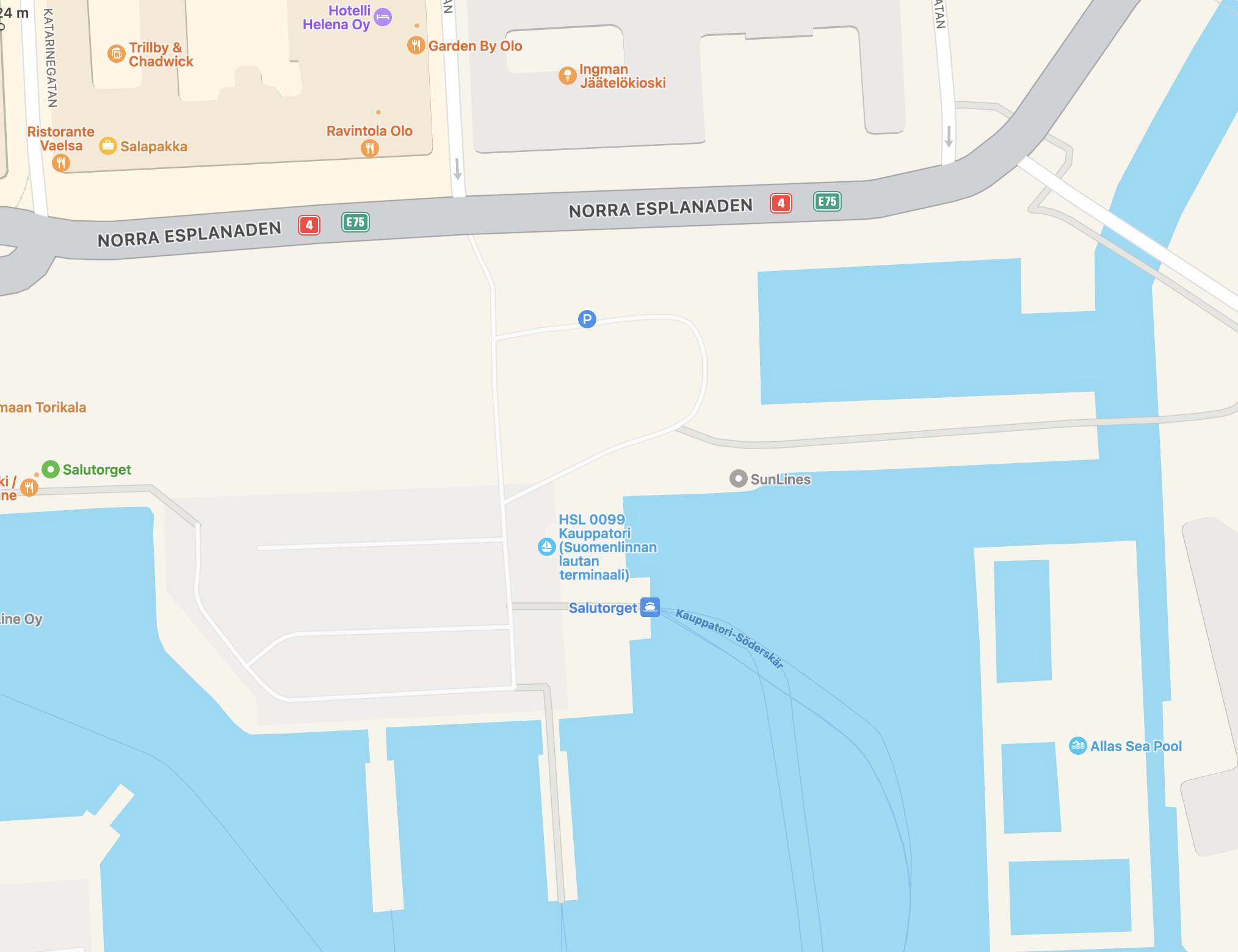 Kauppatori (Market Place) Suomenlinna / Sveaborg / Fortress of Finland ferry terminal 