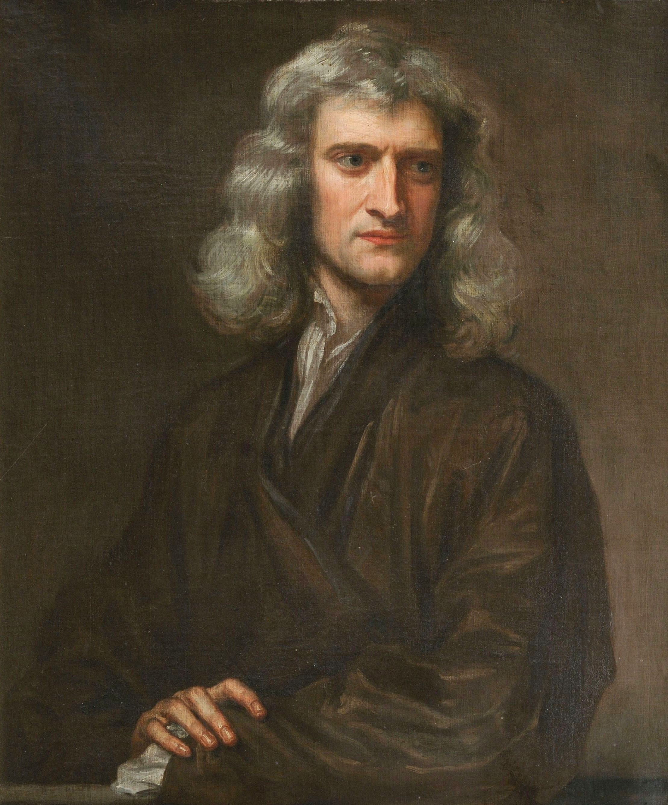 Isaac Newton painting